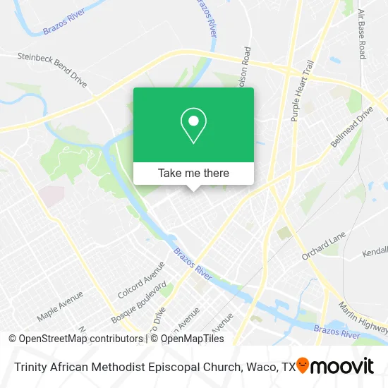 Trinity African Methodist Episcopal Church map