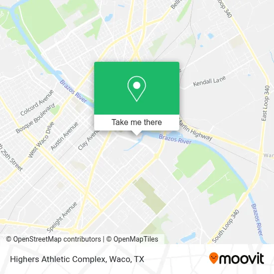 Highers Athletic Complex map