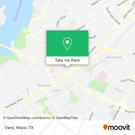 Vans map
