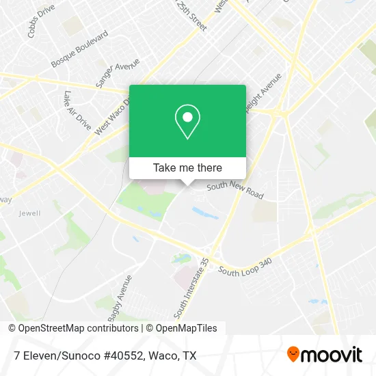 7 Eleven/Sunoco #40552 map