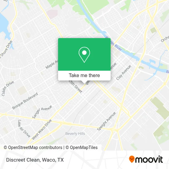 Discreet Clean map