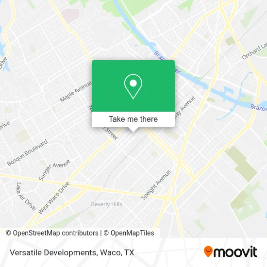 Versatile Developments map