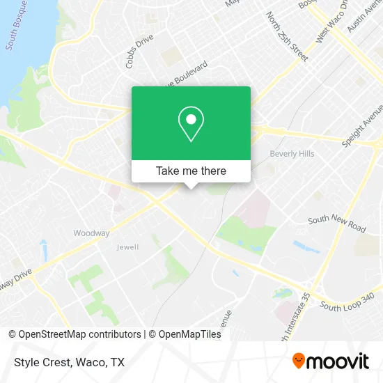Style Crest map