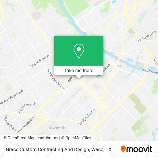 Grace Custom Contracting And Design map