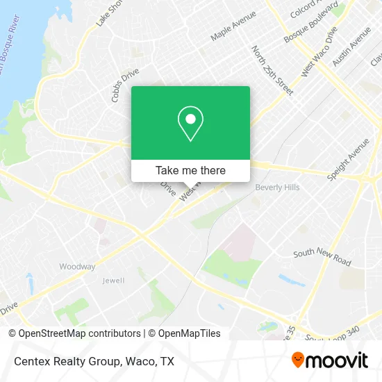 Centex Realty Group map