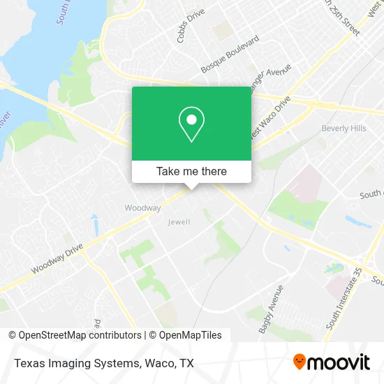 Texas Imaging Systems map