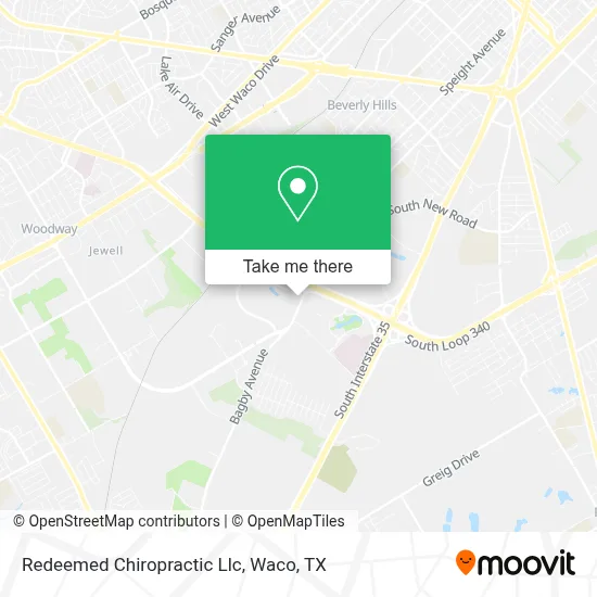 Redeemed Chiropractic Llc map