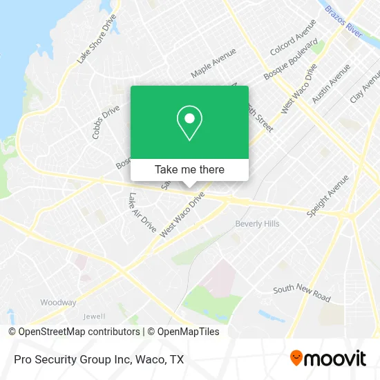 Pro Security Group Inc map