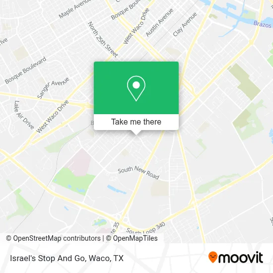 Israel's Stop And Go map