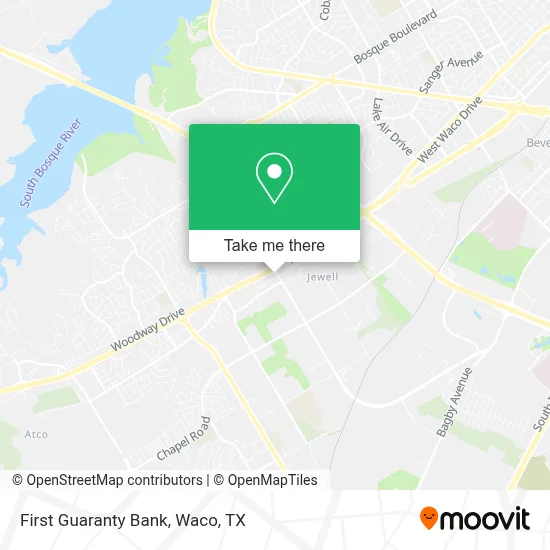 First Guaranty Bank map