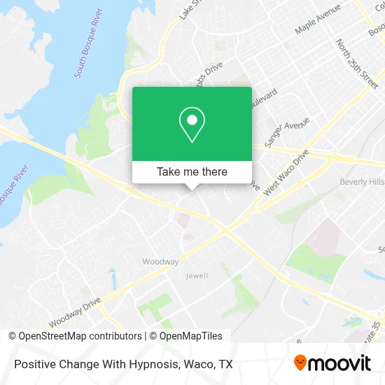 Positive Change With Hypnosis map