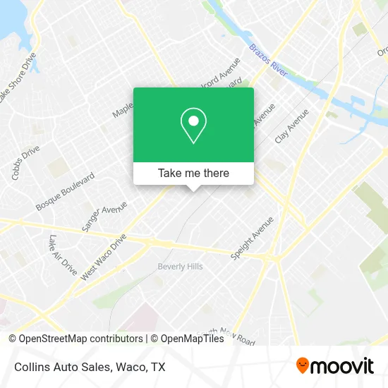 Collins Auto Sales map