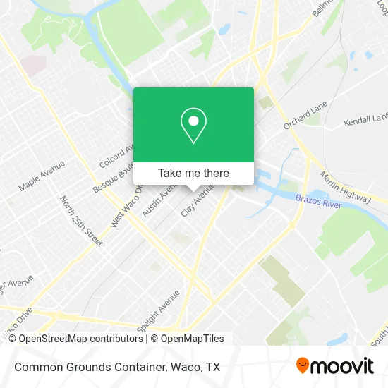 Common Grounds Container map