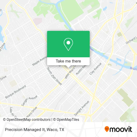 Precision Managed It map