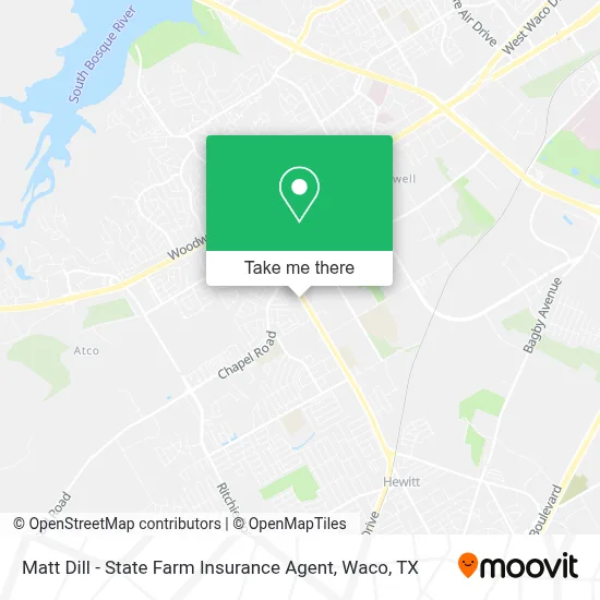 Matt Dill - State Farm Insurance Agent map