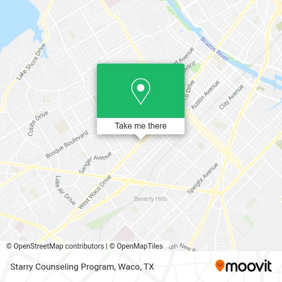Starry Counseling Program map