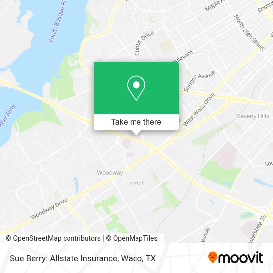 Sue Berry: Allstate Insurance map
