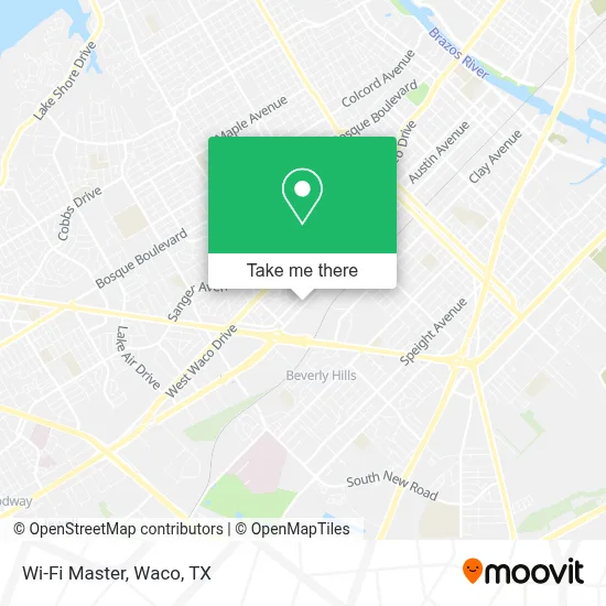 Wi-Fi Master map