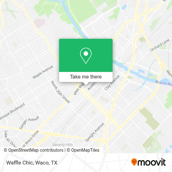 Waffle Chic map