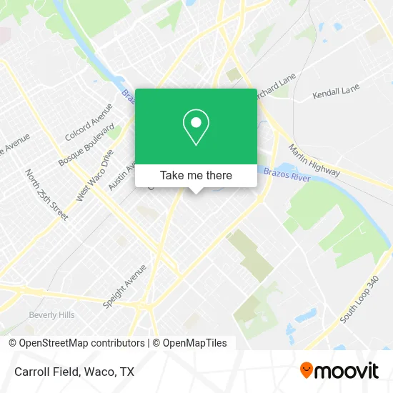Carroll Field map