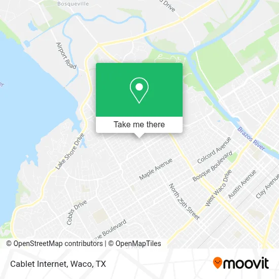 Cablet Internet map