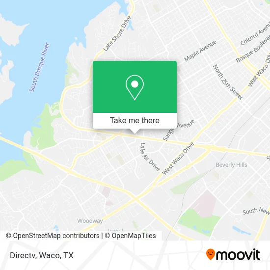 Directv map
