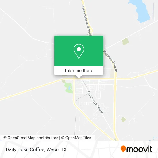 Daily Dose Coffee map