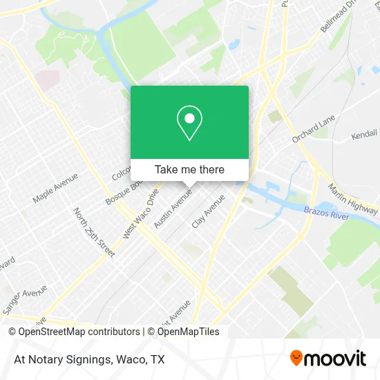 At Notary Signings map