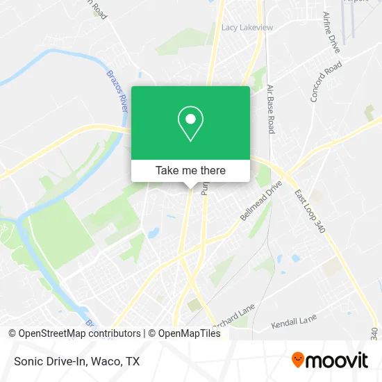 Sonic Drive-In map