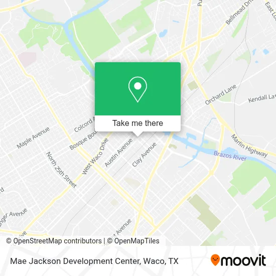 Mae Jackson Development Center map
