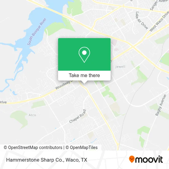 Hammerstone Sharp Co. map