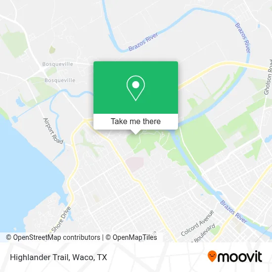 Highlander Trail map