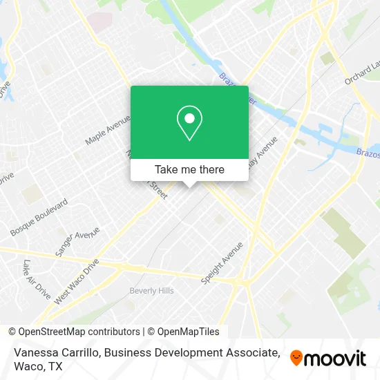 Vanessa Carrillo, Business Development Associate map