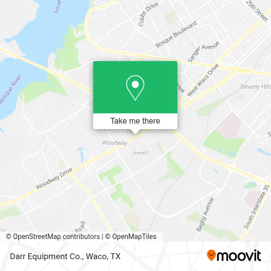 Darr Equipment Co. map