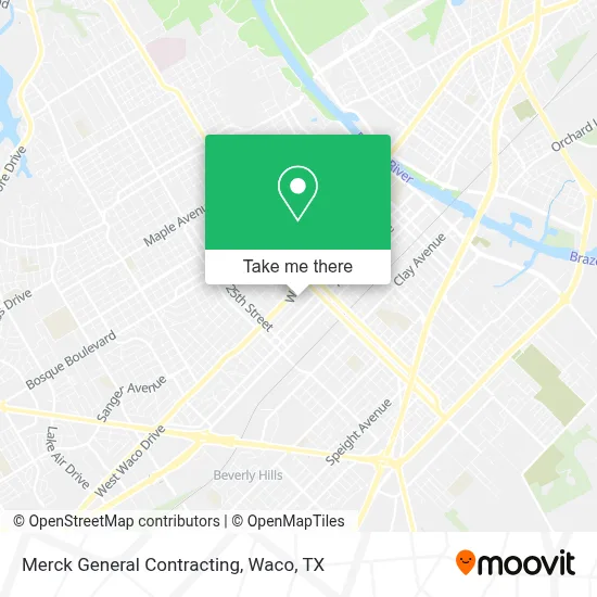 Merck General Contracting map