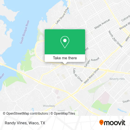 Randy Vines map