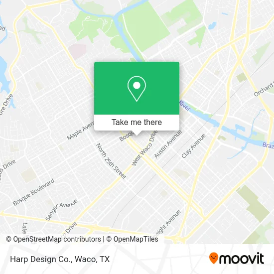 Harp Design Co. map