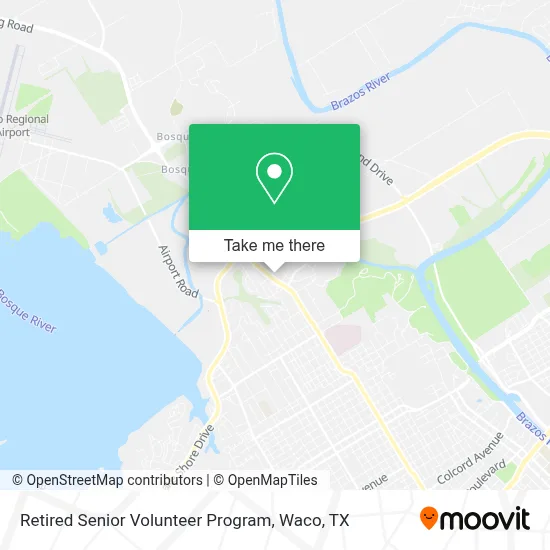 Retired Senior Volunteer Program map
