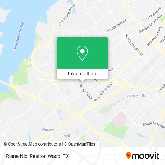 Riane Nix, Realtor map
