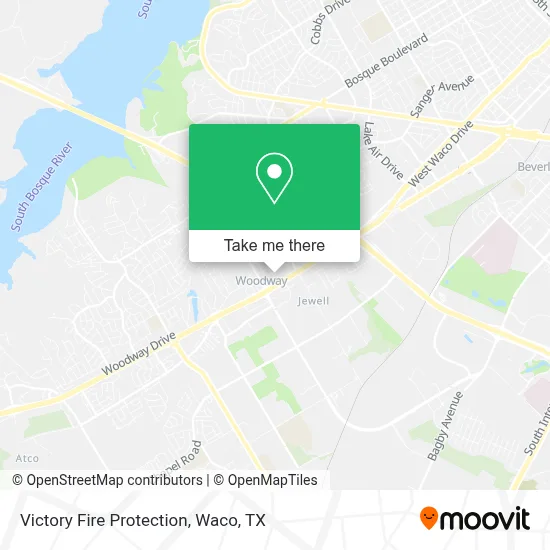 Victory Fire Protection map