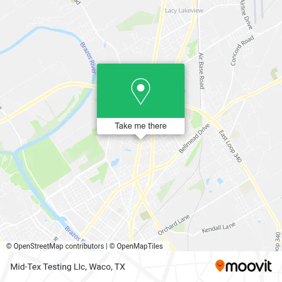 Mid-Tex Testing Llc map