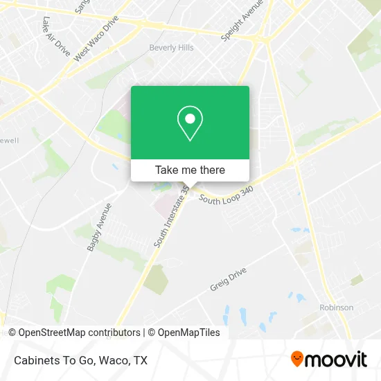 Cabinets To Go map