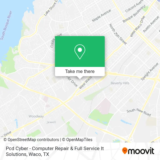 Pcd Cyber - Computer Repair & Full Service It Solutions map