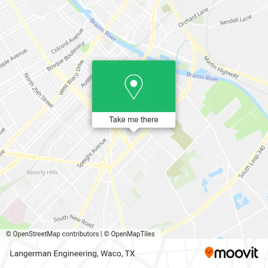 Langerman Engineering map
