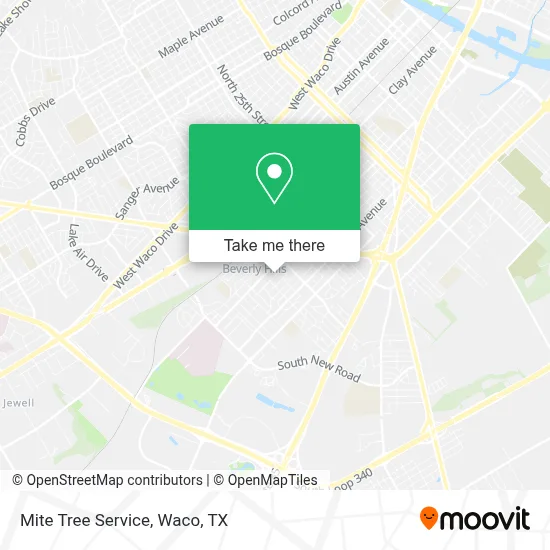 Mite Tree Service map