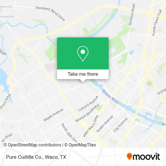 Pure Cuddle Co. map