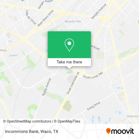 Incommons Bank map