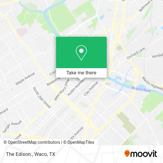 The Edison. map