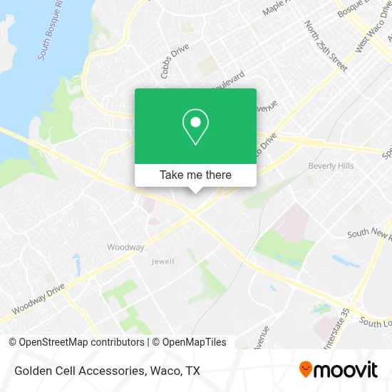 Golden Cell Accessories map