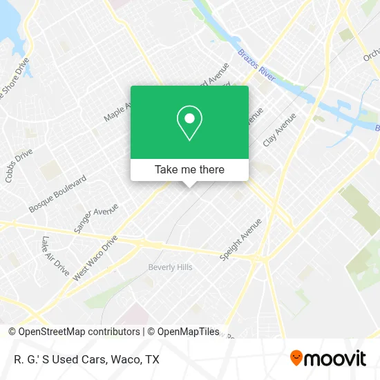 R. G.' S Used Cars map